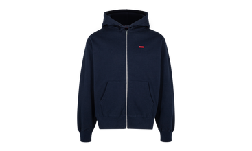 Small Box Zip Up Hooded Sweatshirt 