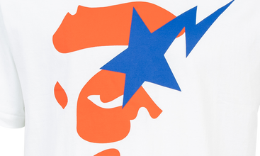 Colors Ape Face on Bapesta