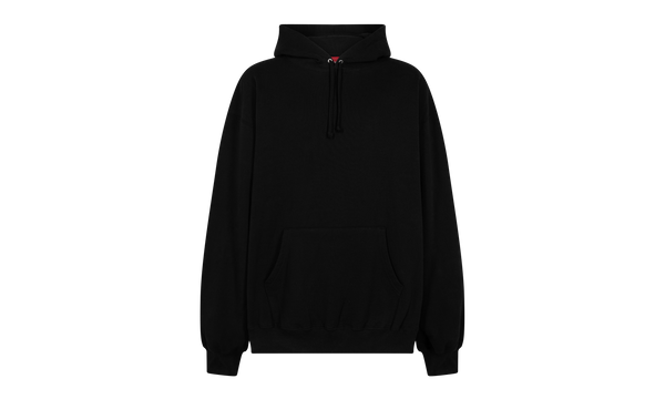 Satin Appliqué Hooded Sweatshirt "FW23 - Blacks"