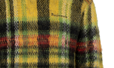 Brushed Plaid Sweater 