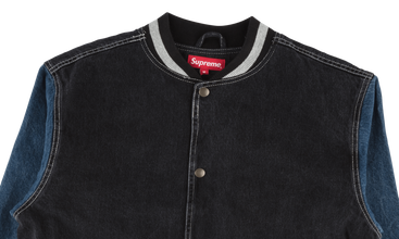 Denim Varsity Jacket 