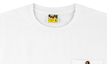 Bape Ape Head One Point Pocket Tee