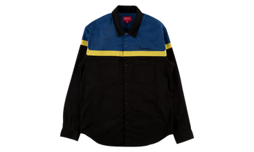 Color Blocked Work Shirt 