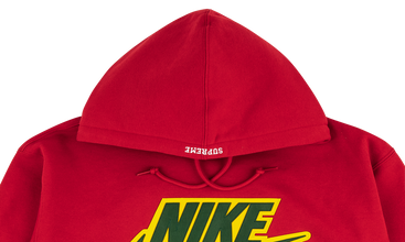 Nike Leather Applique Hoodie 