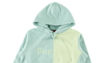 Split Old English Hooded Sweatshirt 