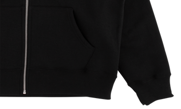 Reflective Small Box Zip Up Sweatshirt 