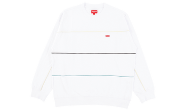 Multicolor Piping Pique Crewneck 