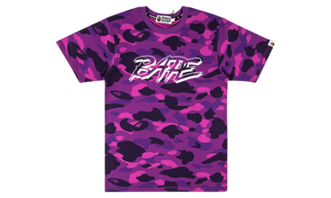 Color Camo Bape Tee
