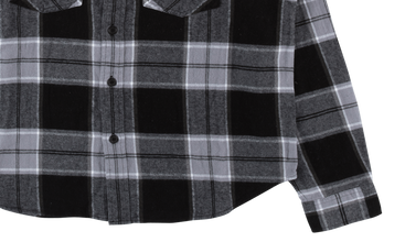 God Bless Plaid Flannel Shirt 
