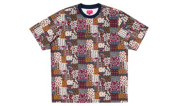 Patchwork Paisley SS Top 