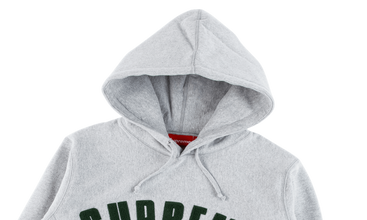 Chenille Arc Logo Hooded Sweatshirt 