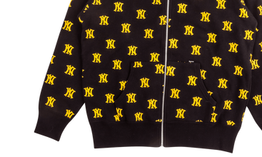 NY Logo Zip Up Hoodie