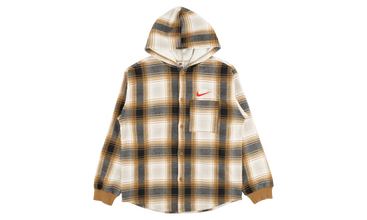 Nike Plaid Hooded Sweatshirt 