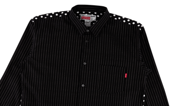 CDG Pinstripe Button Up Shirt 