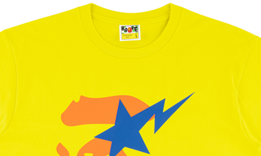 Colors Ape Face On Bapesta Tee