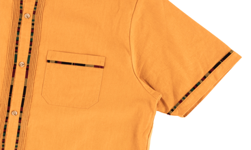 S/S Band Collar Shirt 