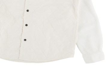 Hooded Fleece Nylon Shirt 