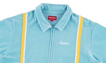 Velour Warm Up Top 