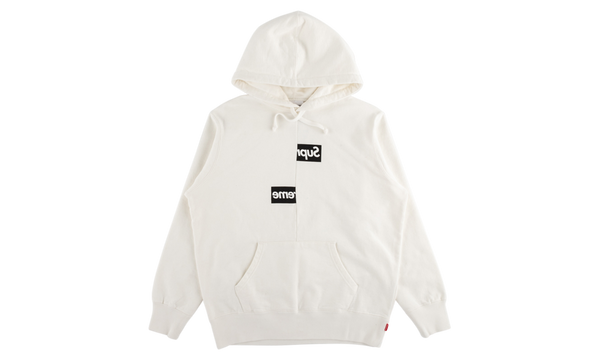 CDG Split Box Logo Hooded Sweatshirt "FW 18"
