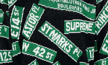 Street Signs Sweater 