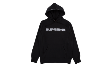 Sequin Logo Hooded Sweatshirt 