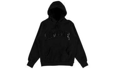 Tent Leather Arc Logo Hooded Sweatshirt 