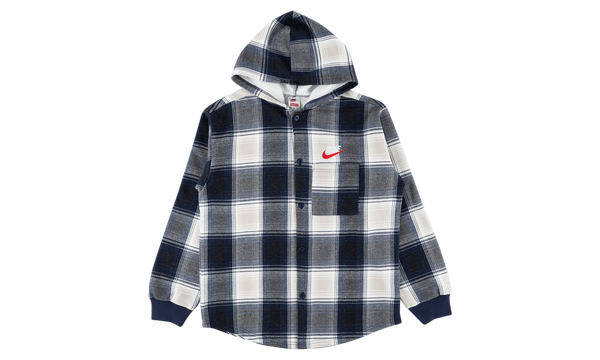 Nike Plaid Hooded Sweatshirt "FW 18"