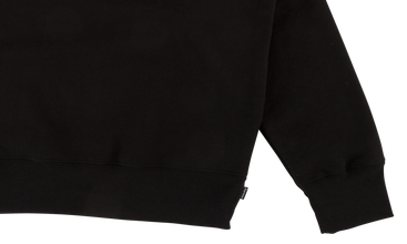 Zig Zag Stitch Panel Crewneck 
