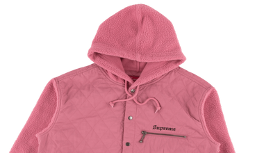 Hooded Fleece Nylon Shirt 