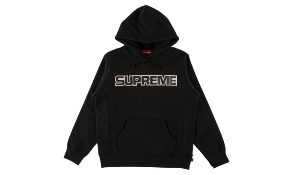 Perforated Leather Hooded Sweatshirt "FW 18"