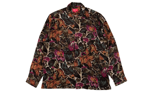 Painted Floral Rayon Shirt "FW17"