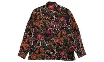 Painted Floral Rayon Shirt 