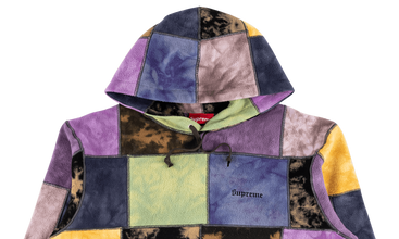 Patchwork Tie Dye Hoodie 