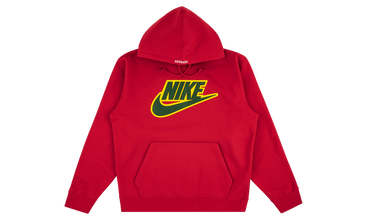 Nike Leather Applique Hoodie 