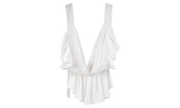 White Romantic Top "Virgil Abloh"