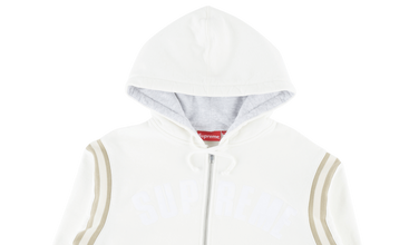Jet Sleeve Zip Up Hooded Sweat Shirt 