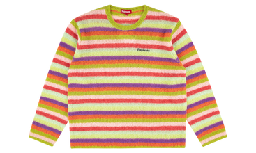 Stripe Mohair Sweater 