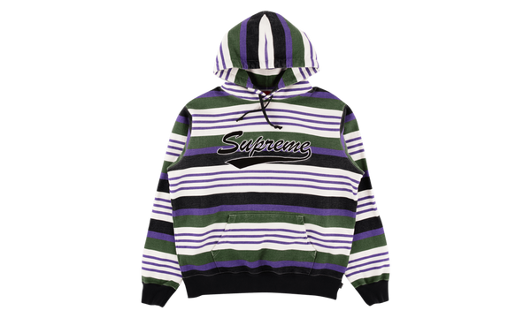 Striped Hooded Sweatshirt "SS 18"