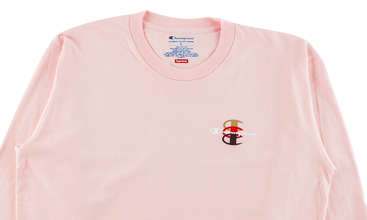 Champion Stacked C L/S Tee 