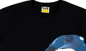 Gradation Camo Side Big Ape Head Tee