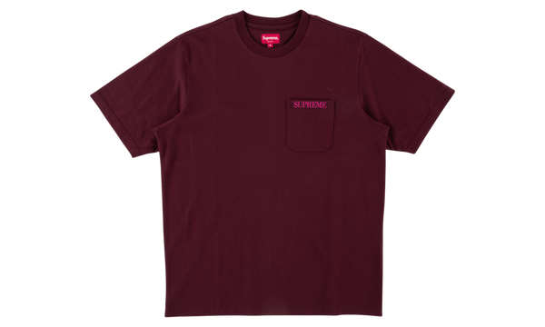 Embroidered Pocket Tee "FW 18"