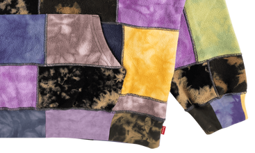 Patchwork Tie Dye Hoodie 