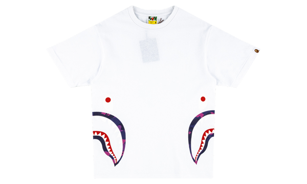 Color Camo Side Shark Tee