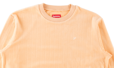 Ribbed Velour Crewneck 