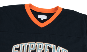 Glitter Arc Football Top 