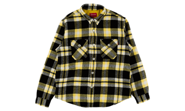 Quilted Arc Logo Flannel Shirt 