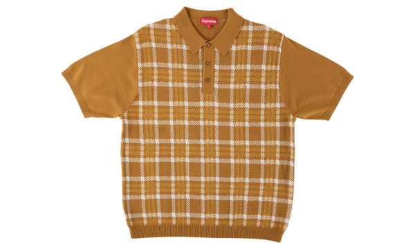 Plaid Knit Polo "SS 18"