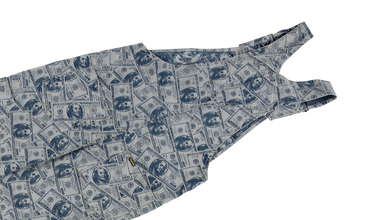 100 Dollar Bill Overalls