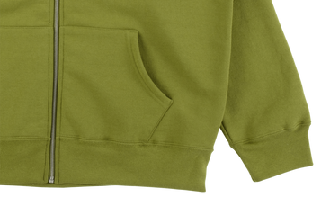 Small Box Zip Up Sweatshirt