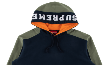 Paneled Hooded Sweatshirt 